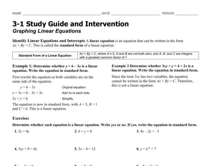 Glencoe algebra 1 chapter 1 answer key