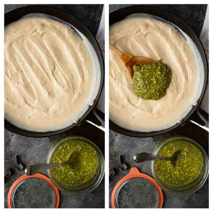 Maggiano's pesto alfredo sauce recipe