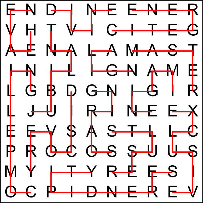 Zig and zag crossword clue