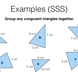 Triangle congruence by sss and sas worksheet answers